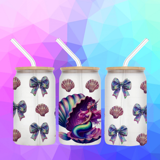 Mermaid & Bow Tumbler