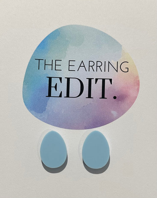 Pastel Blue Easter Egg