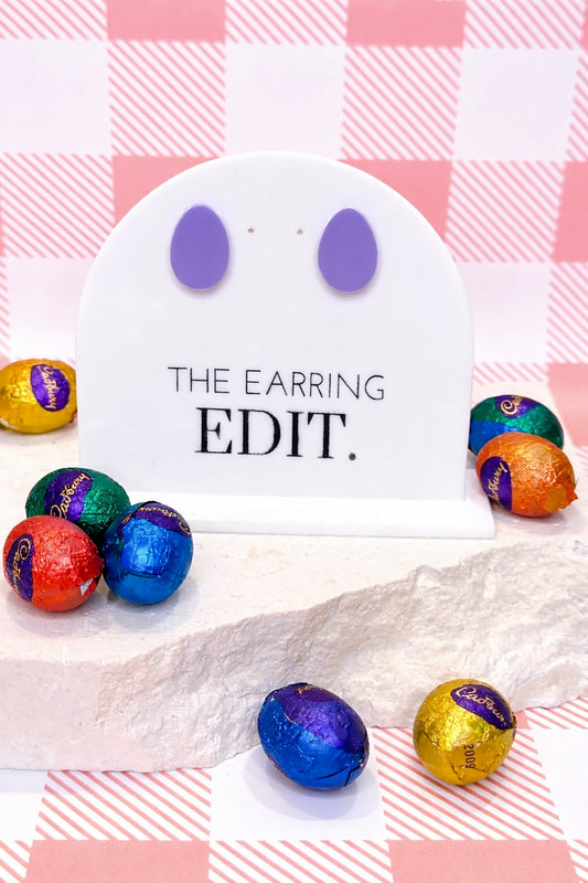 Pastel Lilac Easter Egg