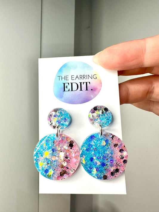 Bubblegum Splash Dangles