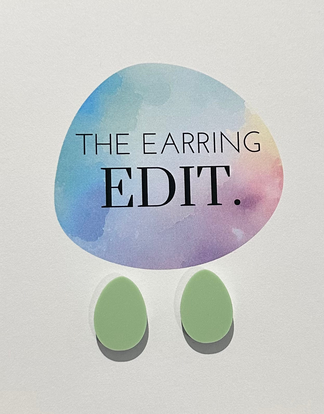 Pastel Green Easter Egg