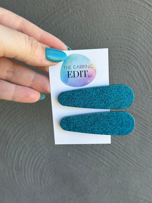 Mermaid Shimmer Hair Clips
