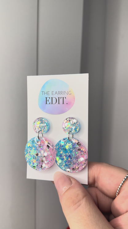 Bubblegum Splash Dangles